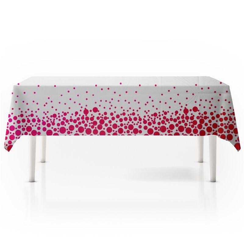Tablecloth Plastic Pink 220x130cm