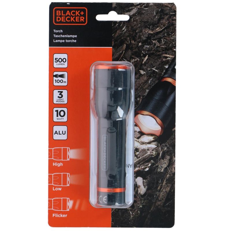 Black+Decker LED Flashlight 500 Lumens
