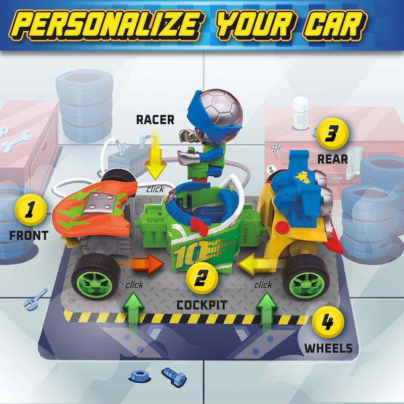 T - Racers 2 Series 2 Surprise samlefigurer | Bygg & Miks