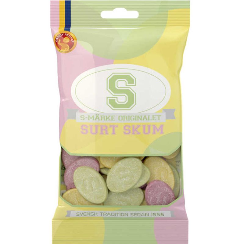 S - Merke Surt Skum 70g