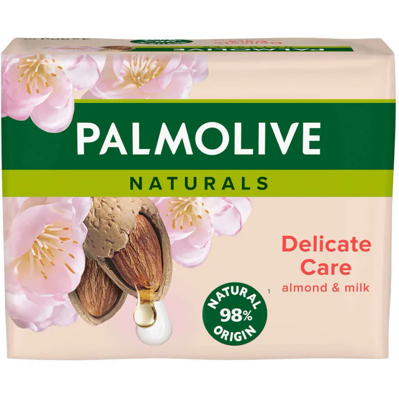 Palmolive Naturals Almond Delicate Care Soap 4x90g | Såpestykker