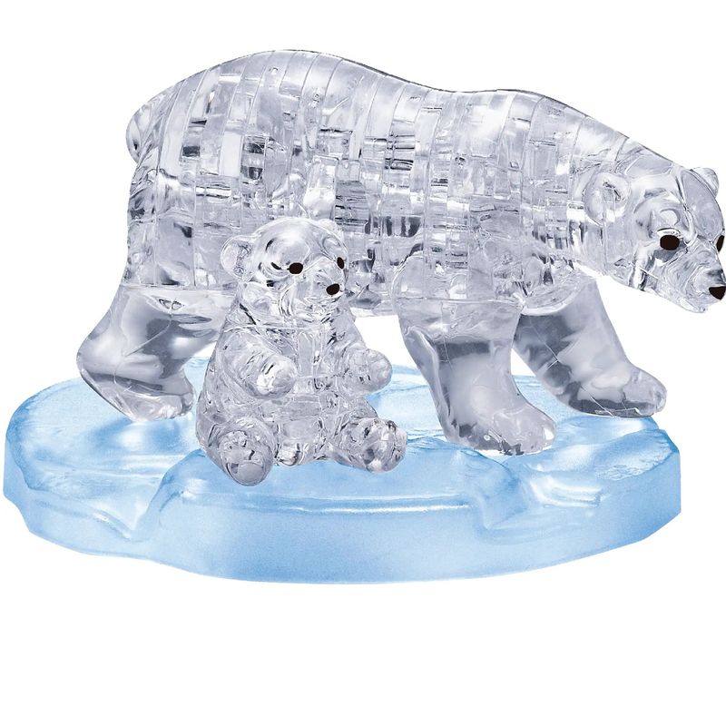 Isbjørn Klar 3D Crystal Puzzle