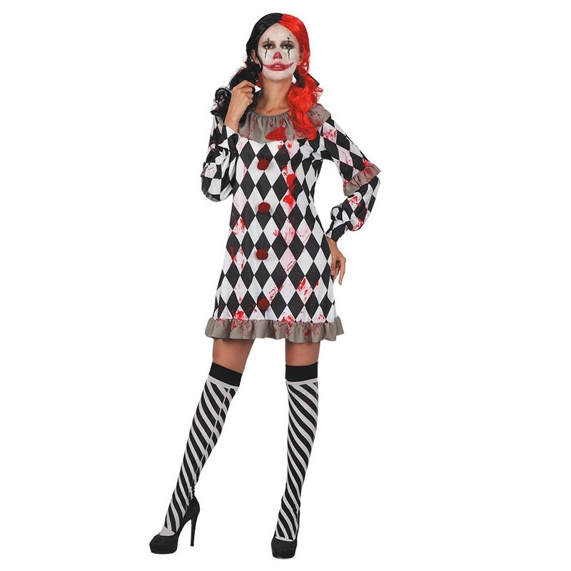 Creepy Clown women's costume