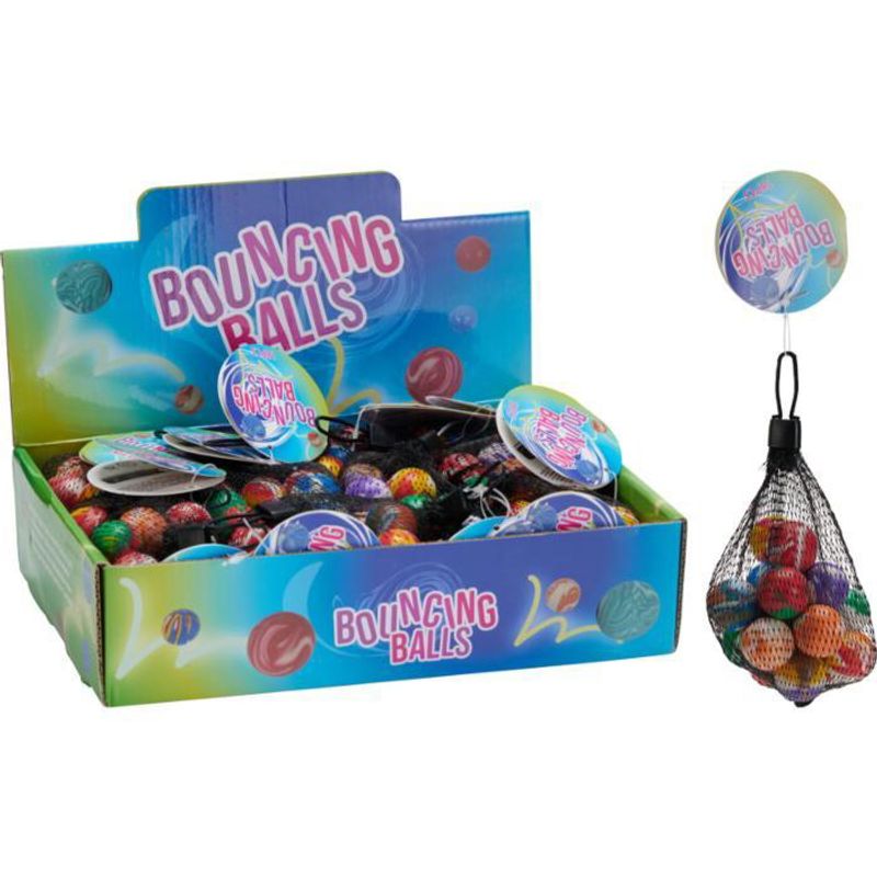 Sprettballer 18pk | 25mm | Fargerike småballer til lek og moro