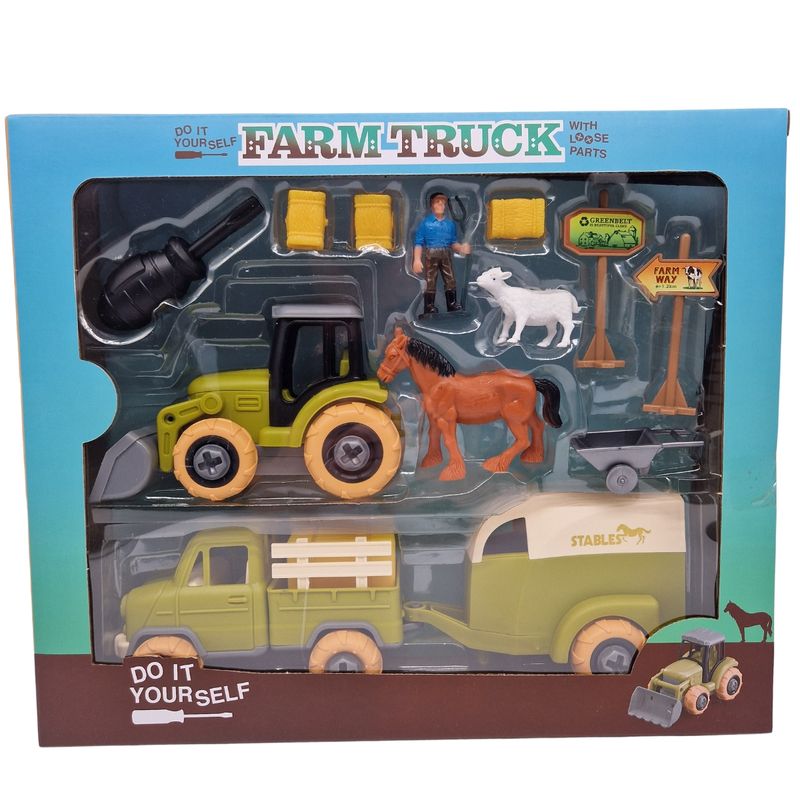 Lekesett Bondegård | Kjøretøy & Dyr | 2ass