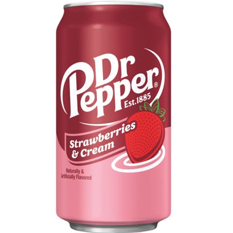 Dr Pepper Strawberries & Cream 355ml