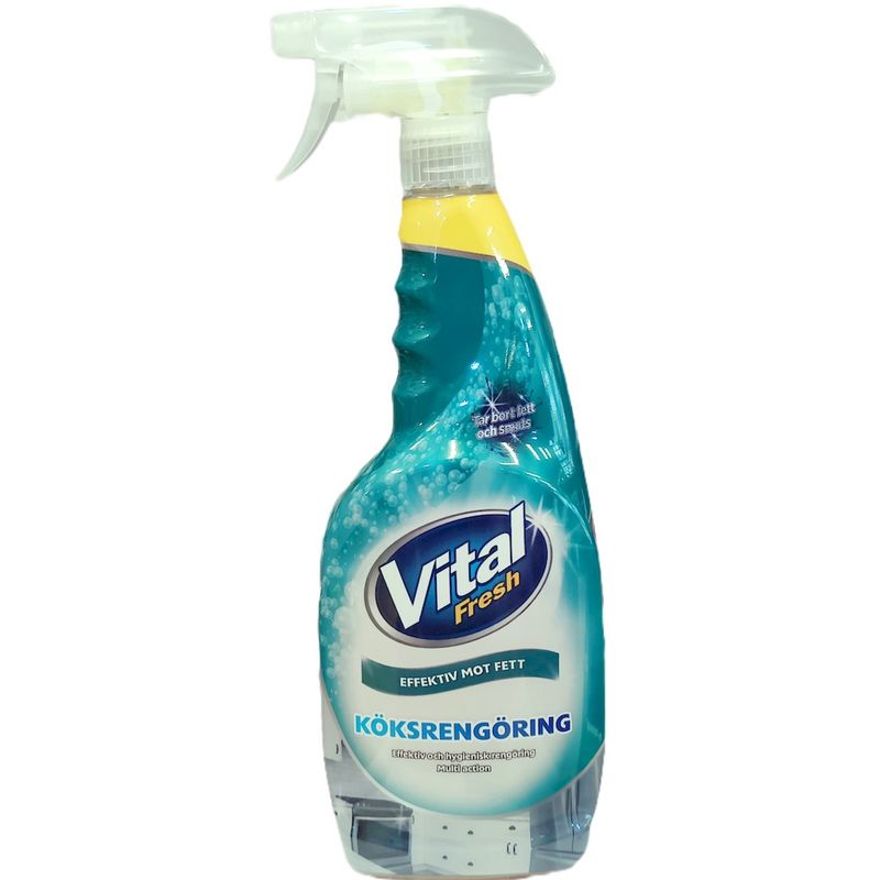 Vital Kitchen Spray 750ml | Effective cleaning with a fresh scent