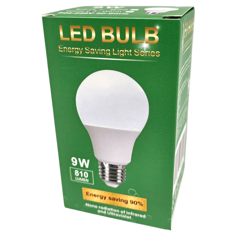 LED Light Bulb 9W 810lm E27 | Energy Efficient Energy Saving Bulb | White Light