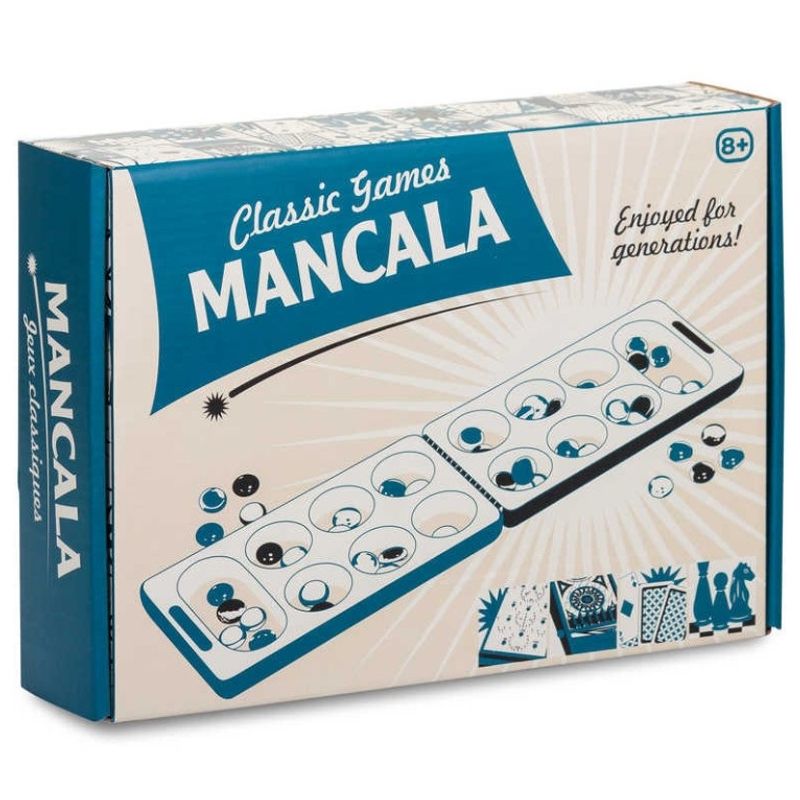 Wooden Mancala board game