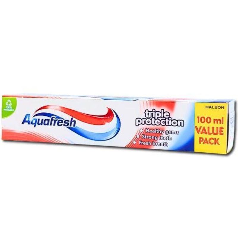 Aquafresh Triple Protection Toothpaste 100ml | Fluorine & fresh breath