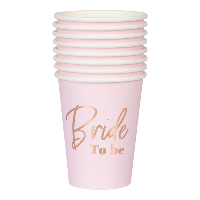 Paper cups - Bride to Be 8pcs