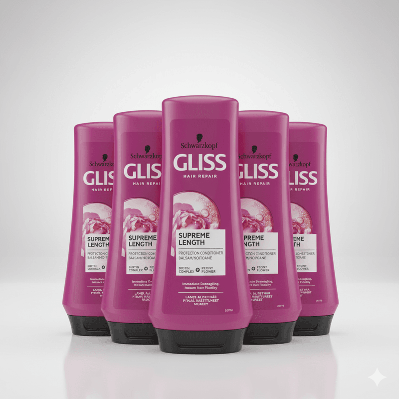 Gliss Balm Supreme Length 6x200ml | Bulk pack | Schwarzkopf