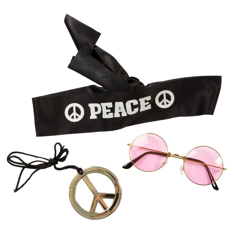 Peace Hippie Tilbehørssett