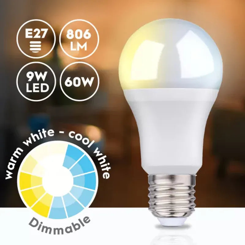 Alpina WiFi Smart E27 LED 9W Warm/Cold White | Adjustable