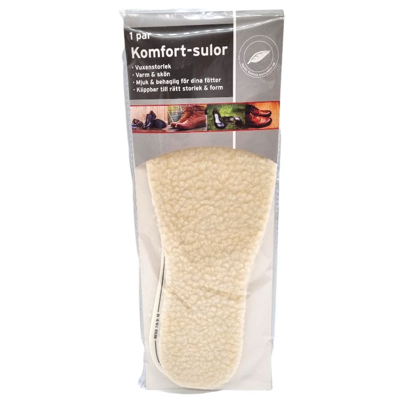 Isolerende såler str - 36 - 46 1par