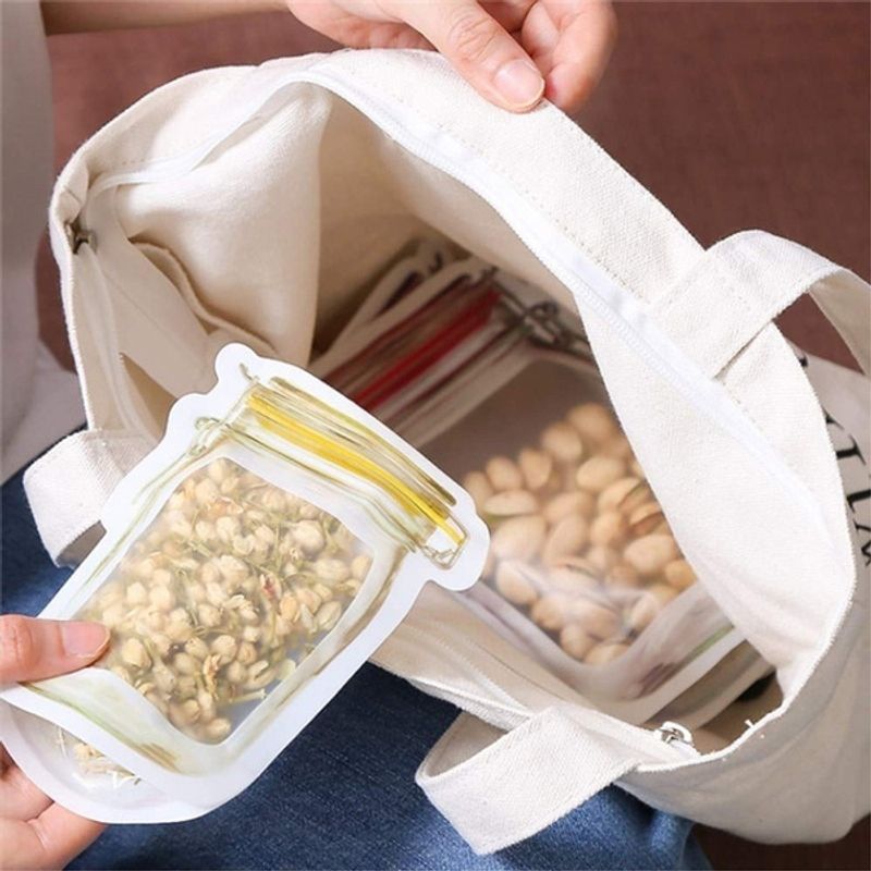 Kikkerland Reusable Bags For Storage