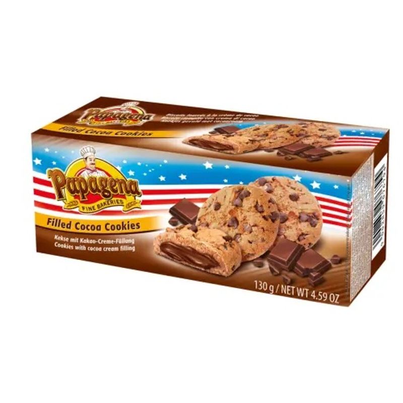 Papagena Filled Choco Cookies 130g