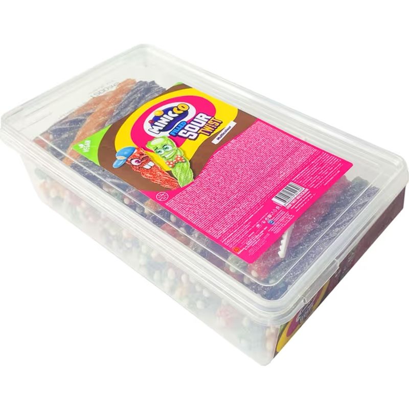 Minicco Filled Sour Twist Multicolour 1500g