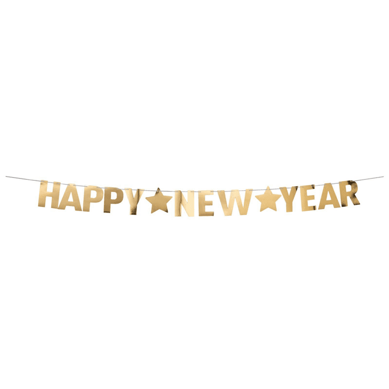 Happy New Year girlander sett
