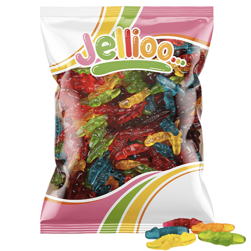 Jellioo Mix Crocodile wine gum 1kg