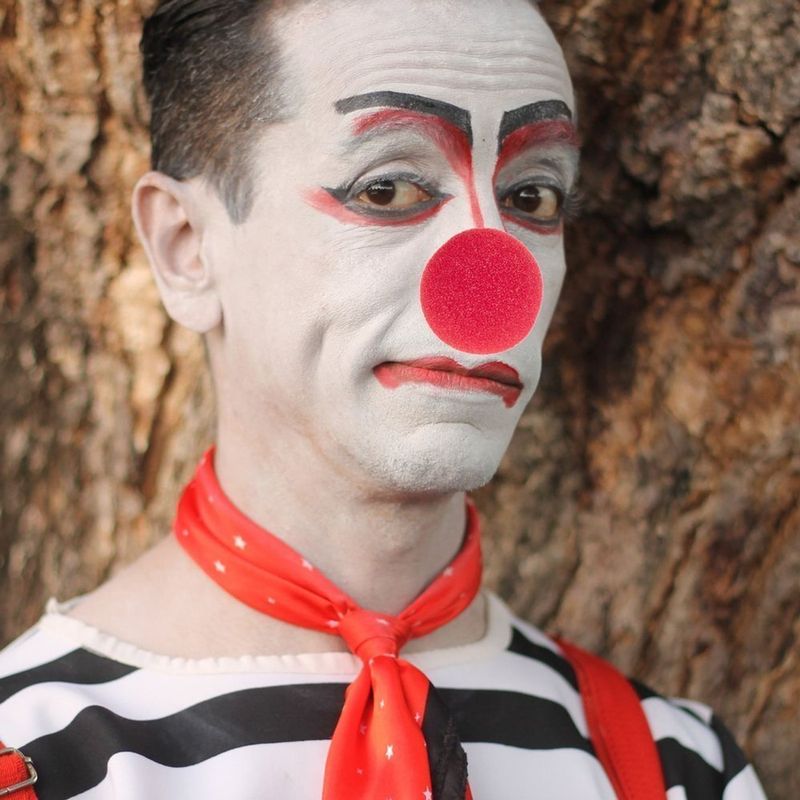 Clown Nose Made of Foam Rubber Red