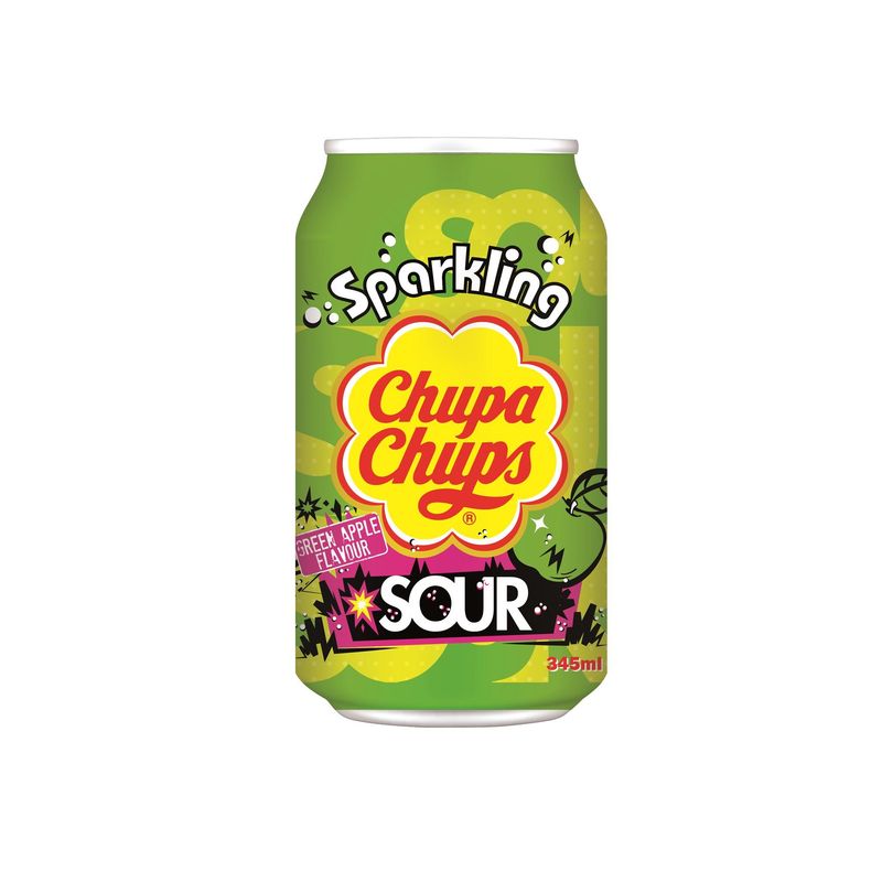 Chupa Chups Sour Green Apple 345ml