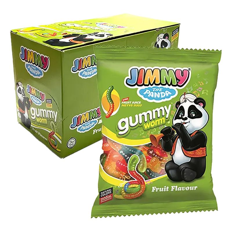 Jimmy the Panda Vingummi marker 80g
