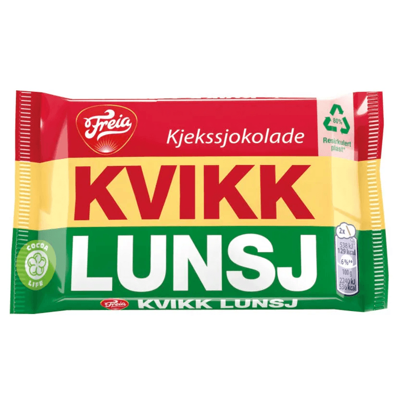 Quick Lunch 47g | Norwegian hiking classic with chocolate and biscuits