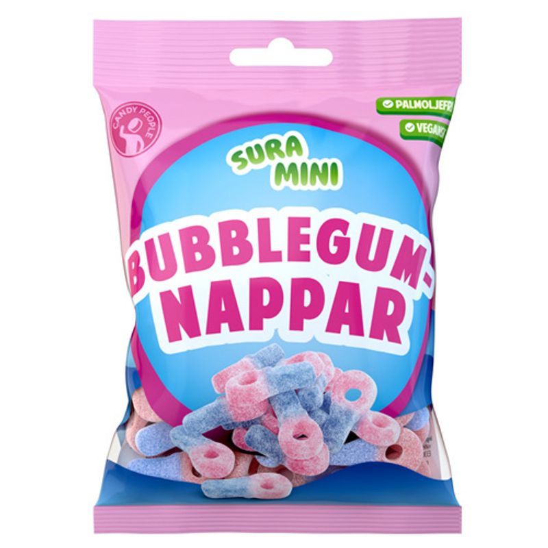 Sure Mini Bubblegum pacifiers 70g