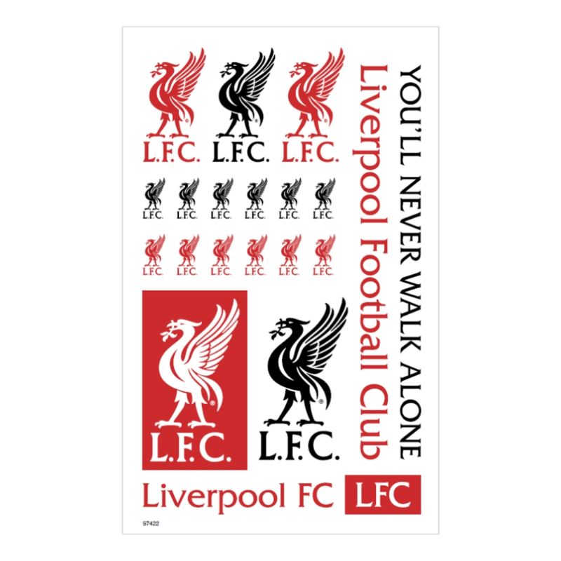 Liverpool FC Midlertidige Tatoveringer