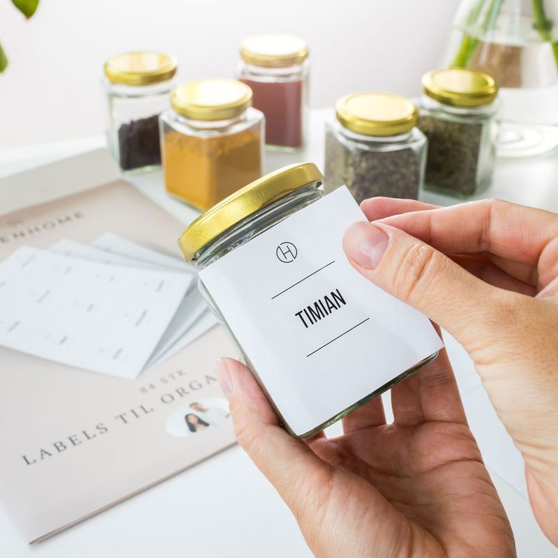 OlsenHome - Labels for organization 84 pcs