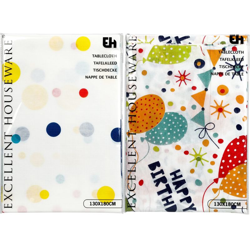 Tablecloth Plastic 180x130cm | 2asm