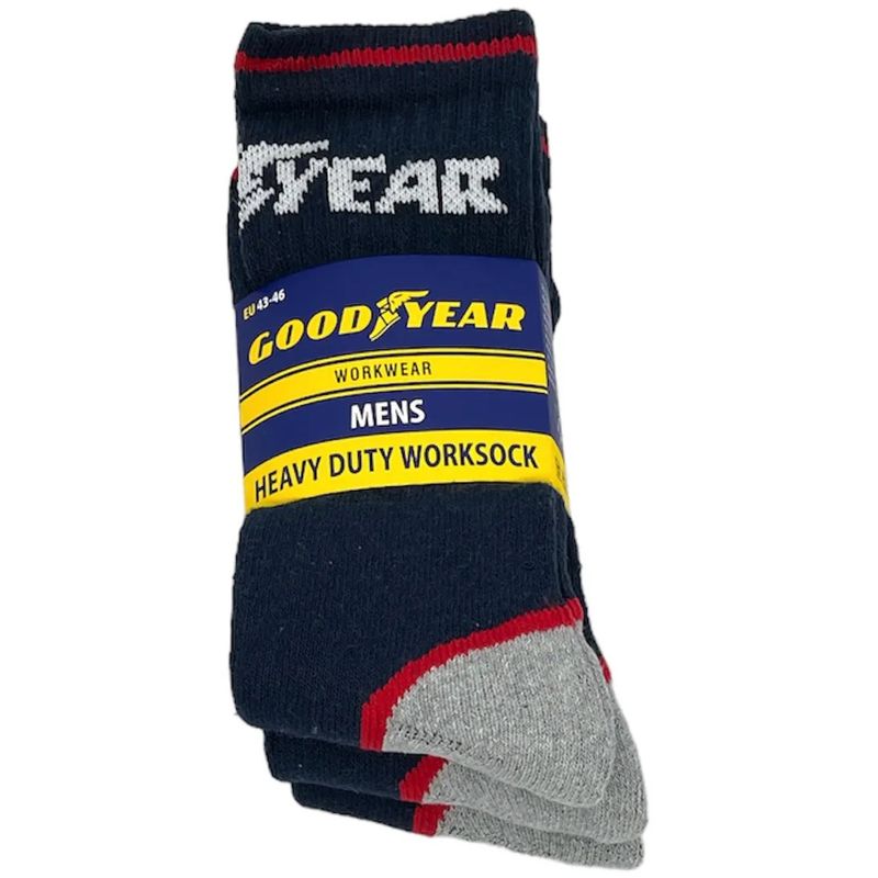 Goodyear work socks 3 - pk | Flere Farger 39 - 46