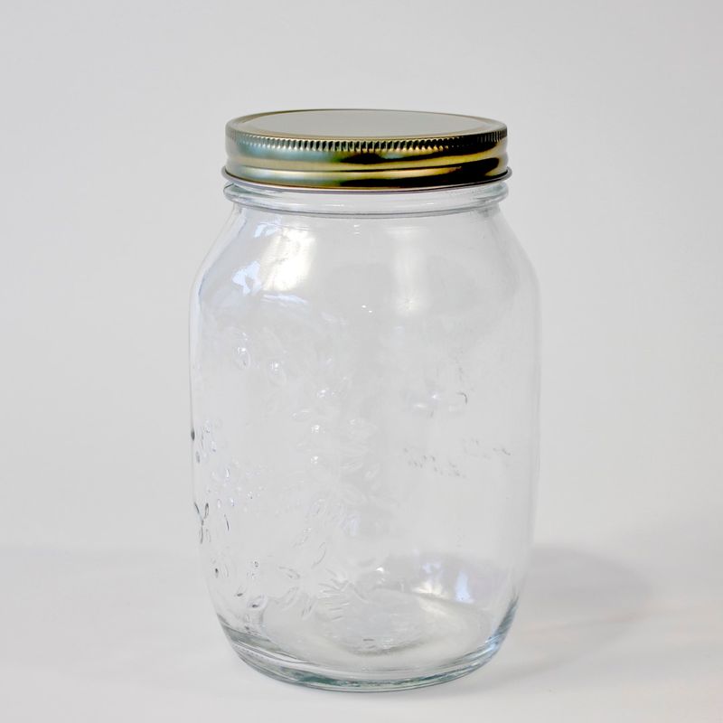 Jam jars with screw lids | 0.25L, 0.5L and 1.0L