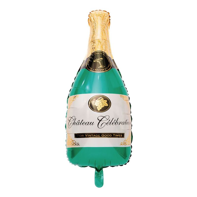 Foil balloon Champagne bottle 90cm