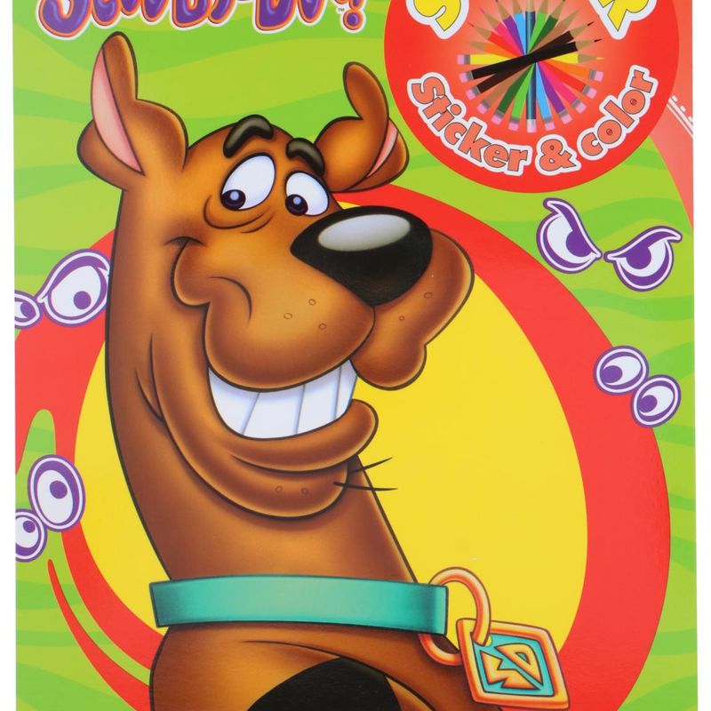 Warner Bros Coloring Book with Stickers 32 pages