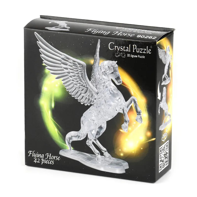 Pegasus Clear 3D Crystal Puzzle