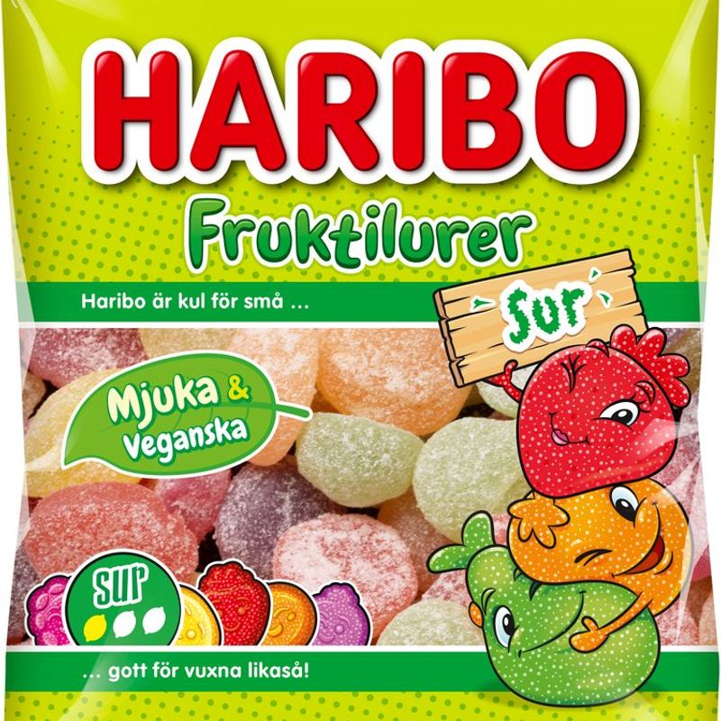 Haribo Fruity Sweets Sour 75g