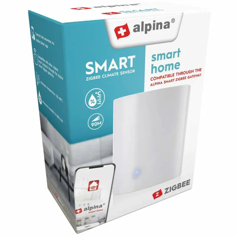 Alpina Zigbee Smart Climate & Humidity Meter