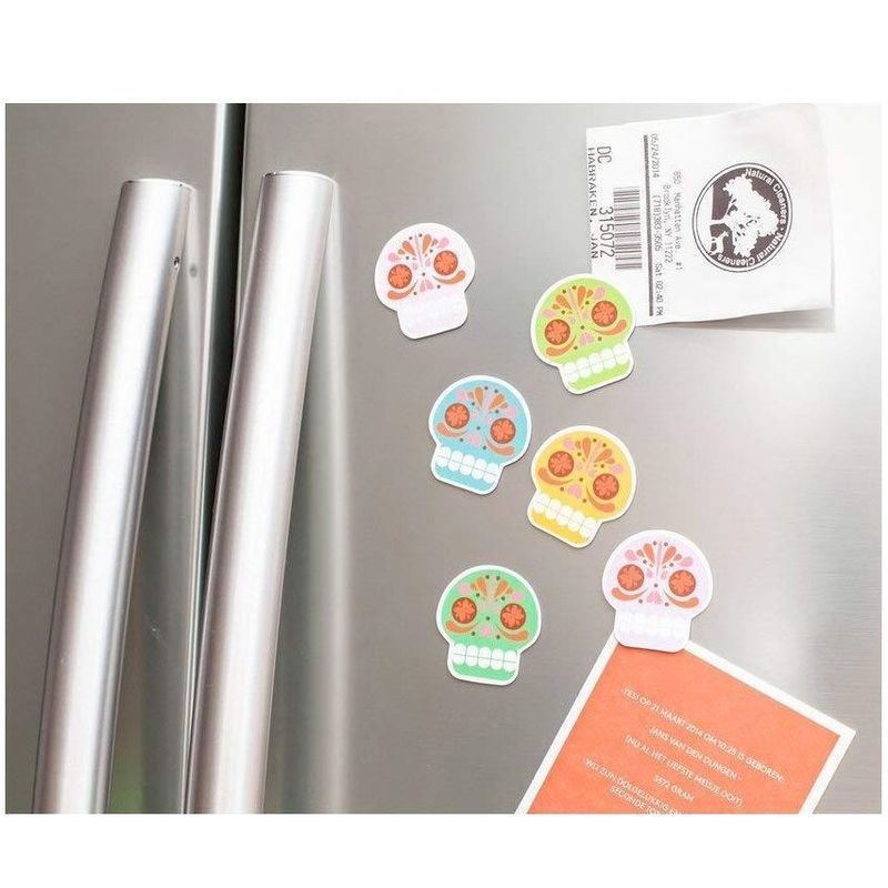 Hodeskalle Magneter 6pk