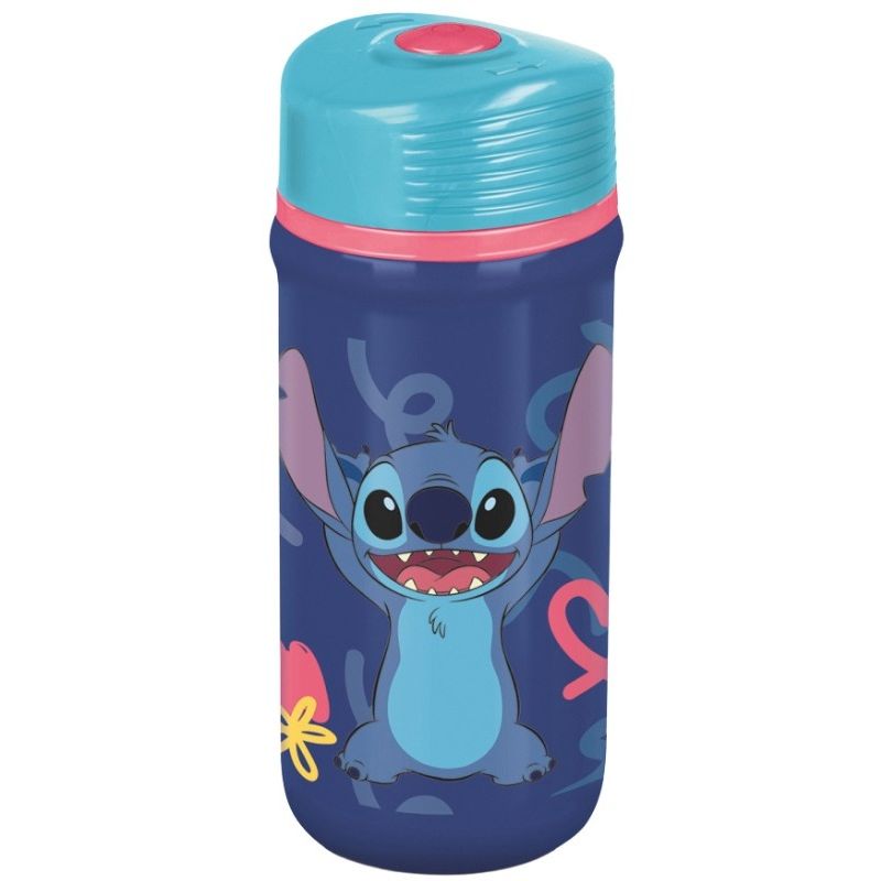 Stitch Water Bottle 390ml | Disney drinking bottle for children