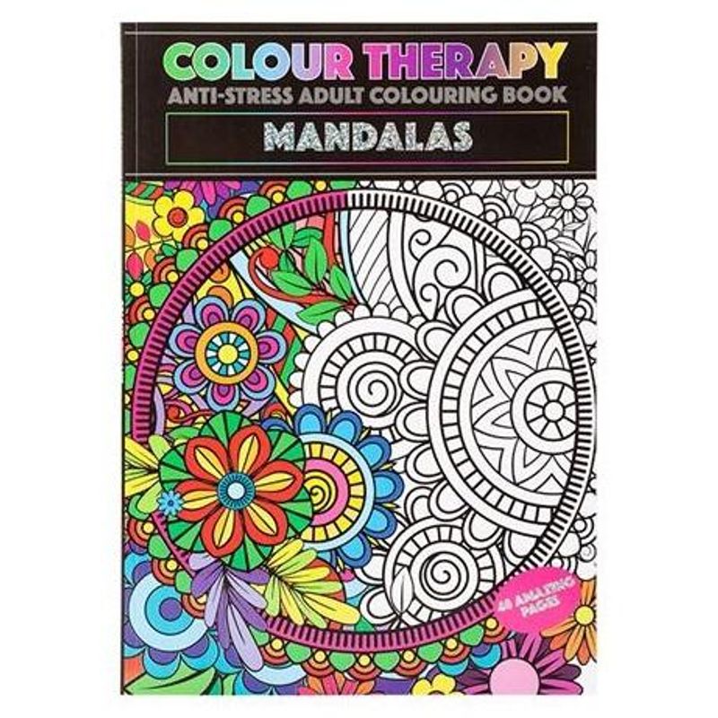 Fargebok Mandalas 48 Sider