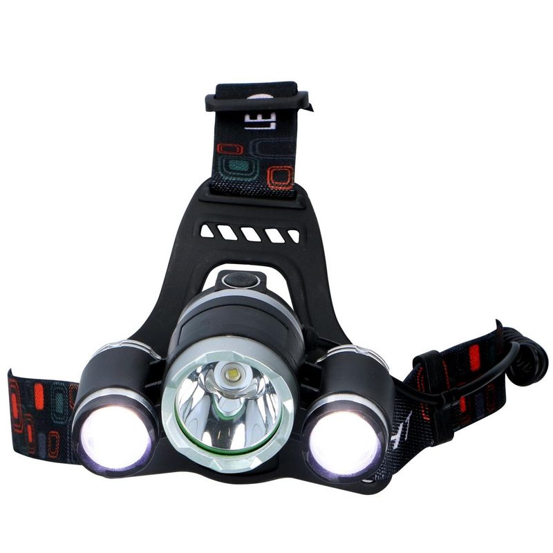 Grundig Headlamp 200lm | Adjustable Light Modes | 3 LED