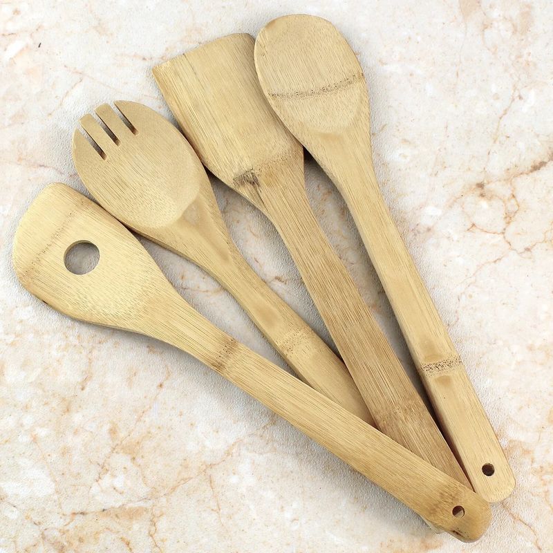 Kjøkkenredskap Bambus 4pk | Excellent Houseware