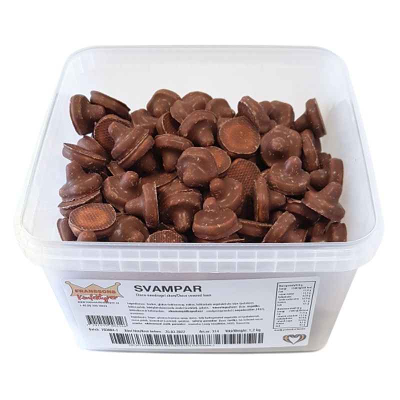 Franssons Sjokoladesopper 1,2kg | Storpakk