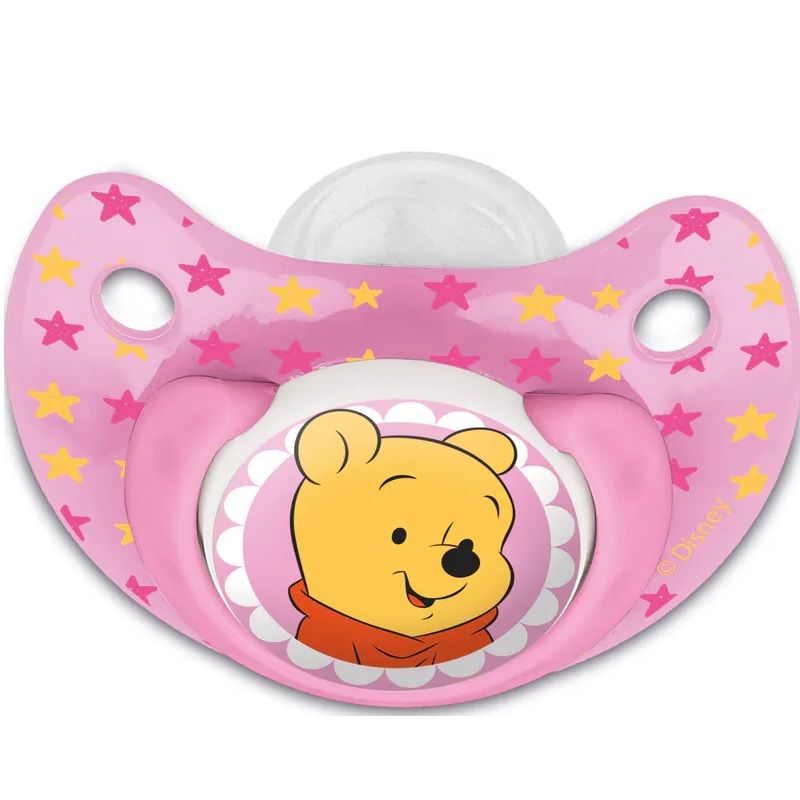 Disney Winnie the Pooh Pacifier Pink - Luminous