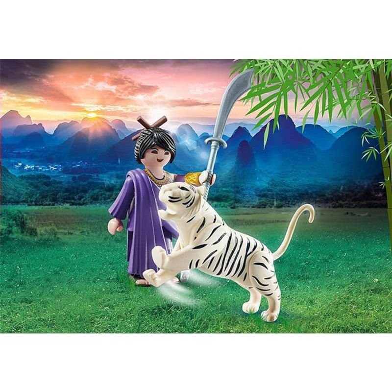 Playmobil Special Plus - Warrior with tiger 70382
