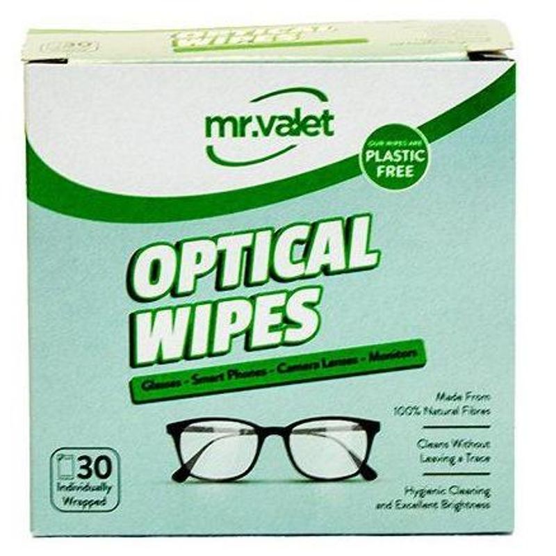 Mr Valet Optical Wipes 30pcs