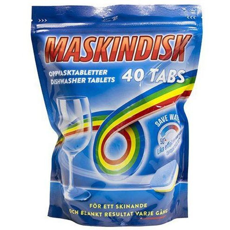 Dishwasher tablets 40pk