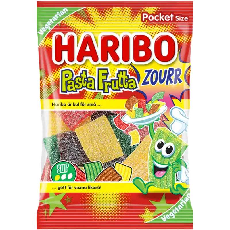 Haribo Pasta Fruit Zourr 80g